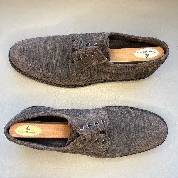 Frederic by Lloyd Germany Brown Corduroy Look Lace Up Shoe Men UK 8.5 US 9 - 9.5 main image 8